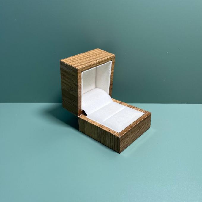 Manufactures Custom Wooden Paper Jewelry Box for Ring Earring Pendant Bangle Bracelet Necklace Gift