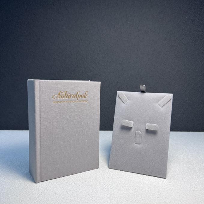 Custom Luxury Earring Gift Box Magnet Magnetic Paper Closure Foldable Packaging Folding Gift Box