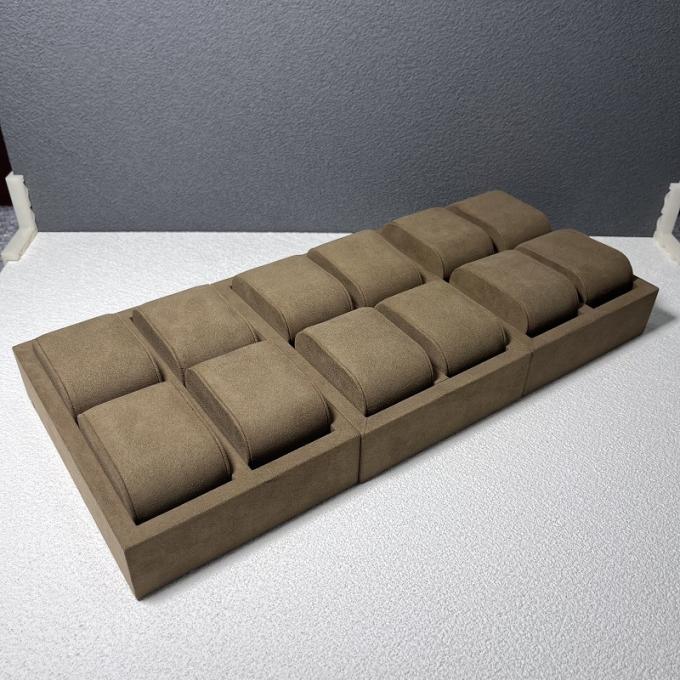 Manufacturer 12 Slot Microfiber Watch Displayjewelry Organizer