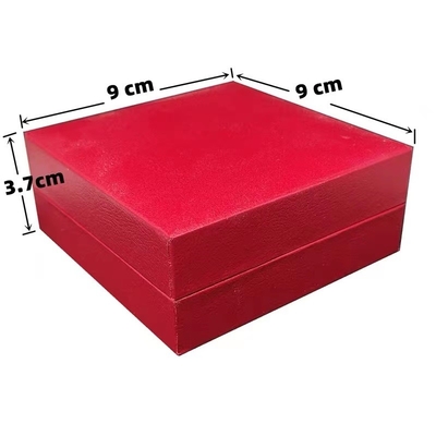 Flocked Single Coin Display Case Military Medal Presentation Boxes 9*9*3.7cm