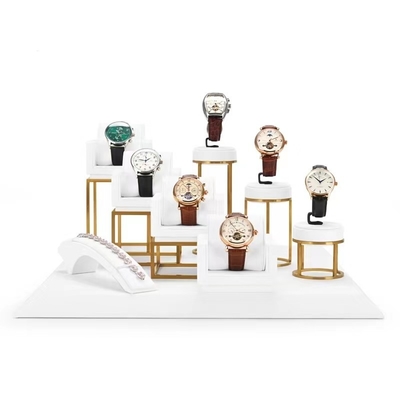 OEM Logo PU Luxury Watch Display Wrist Watch Display Stand