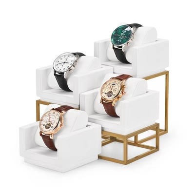 OEM Logo PU Luxury Watch Display Wrist Watch Display Stand