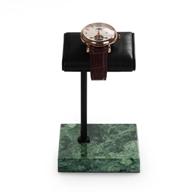 Luxury PU Single Wrist Watch Holder Stand SGS Watch Display Stand For Shop