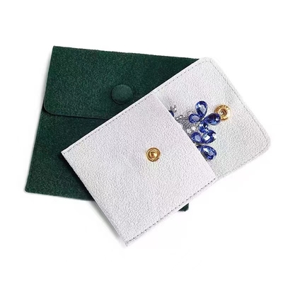Custom Logo Velvet Jewelry Packaging Bag Small Pouch Necklace