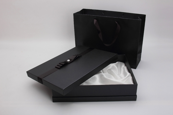 100*100*40mm Paper Luxury Cosmetic Packaging Boxes With Ribbon