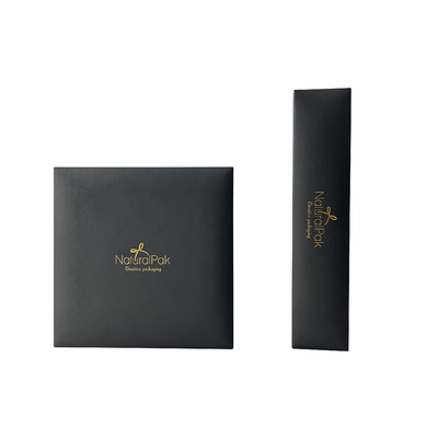 Custom leatherette paper jewelry packaging box