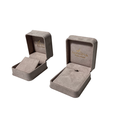 Women Girls Luxury Jewelry Packaging Boxes Round Corner Convex Edge Small Jewelry Box