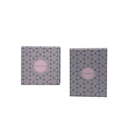 Pink Magnetic Closure Jewelry Box Wrapover Cardboard Box With Magnetic Closure