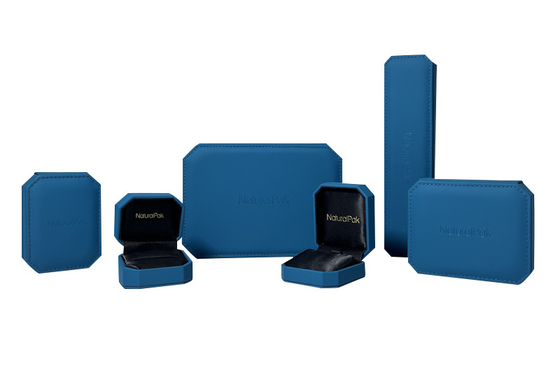 SMATA FSC Luxury Jewelry Packaging Boxes Octagonal High End Suede Gift Box