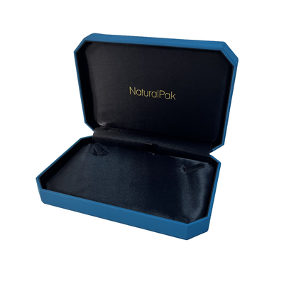 SMATA FSC Luxury Jewelry Packaging Boxes Octagonal High End Suede Gift Box