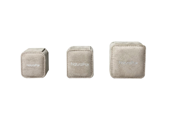 Wholesale Round corner Velvet Jewelry Box Luxury Earring Bracelet Necklace Ring Box Jewelry Packaging Box