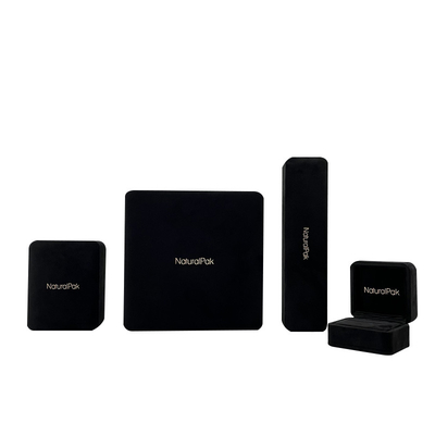 Clamshell Luxury Jewelry Packaging Boxes Personalised Jewellery Box For Earrings