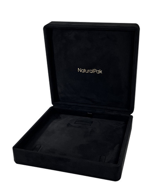 Clamshell Luxury Jewelry Packaging Boxes Personalised Jewellery Box For Earrings