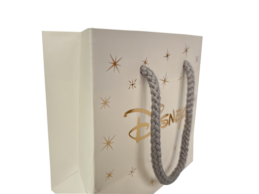 Custom Printed Laminated Jewellery Handbags Recycled Paper Bags With Handles