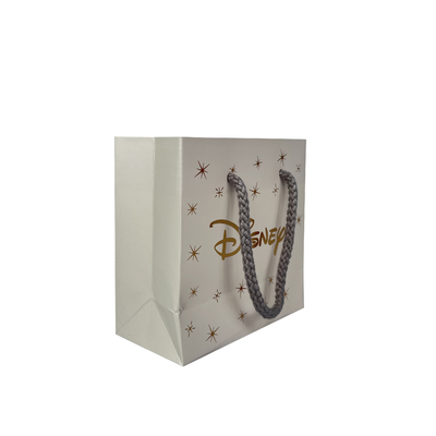 Custom Printed Laminated Jewellery Handbags Recycled Paper Bags With Handles