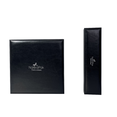 Custom PU leather Packaging Box for Ring Earring Pendant Necklace Bangle Bracelet Jewelry Watch Gift