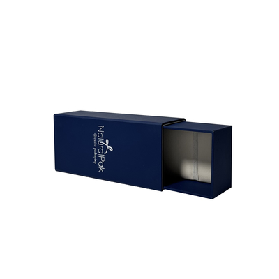 Rectangle Drawer Wrist Watch Packaging Boxes Custom Paper Packaging Box With Sleeve