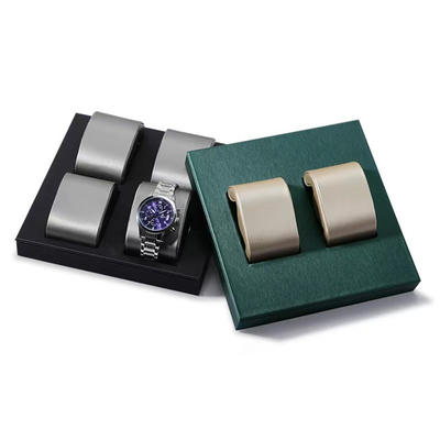Dark Black Green Luxury Watch Display Watch Tray Organizer OEM ODM