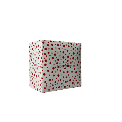 Polka Dot Wrist Watch Packaging Boxes Two Piece Lift Off Cardboard Gift Packaging