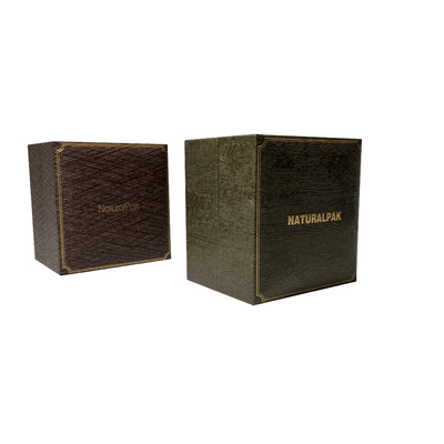 SGS ROHS Rectangle Personalised Watch Box Hot Stamping Logo