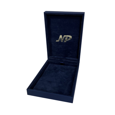 Plastic Jewelry Box Soft Touch Paper Ring/Earrings/Pendant/Bracelet /Watch Gift Pack Set Packaging Storage Display Box
