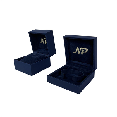 Plastic Jewelry Box Soft Touch Paper Ring/Earrings/Pendant/Bracelet /Watch Gift Pack Set Packaging Storage Display Box