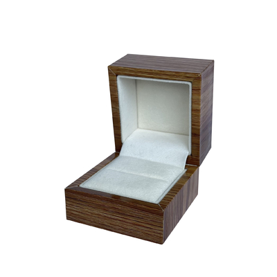 Manufactures Custom Wooden Paper Jewelry Box for Ring Earring Pendant Bangle Bracelet Necklace Gift