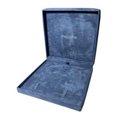 Pale Blue Luxury Jewelry Packaging Boxes Decorative Necklace Bracelet Earring Gift Box