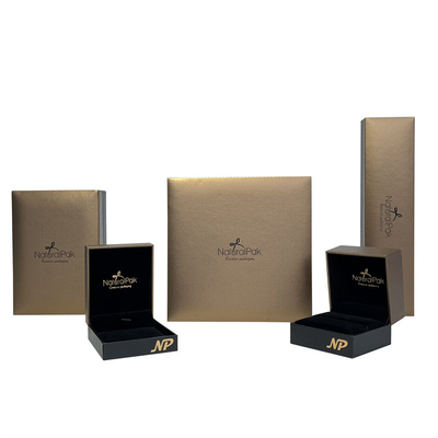 High quanlity customized two color packaging boxes for ring earring pendant bangle bracelet necklace set  watch gift