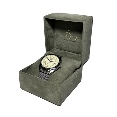 Peagreen Soft Sponge Suede Jewelry Box Customized Velvet Pendant Box