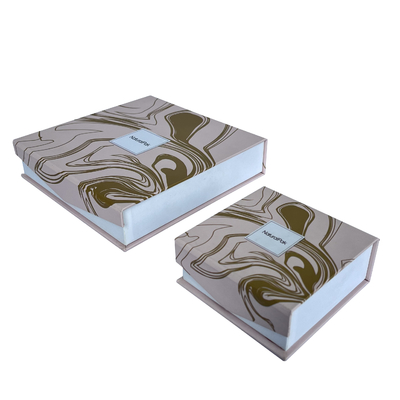 ROHS Magnetic Closure Jewelry Box Artistic Printed Foldable Packaging Box