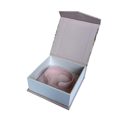 ROHS Magnetic Closure Jewelry Box Artistic Printed Foldable Packaging Box