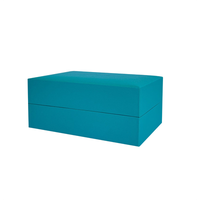 Multi Function Turquoise Wrist Watch Packaging Boxes For Couple