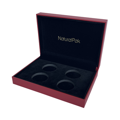 Partial Hard Multi Commemorative Coin Boxes With Logo Printing