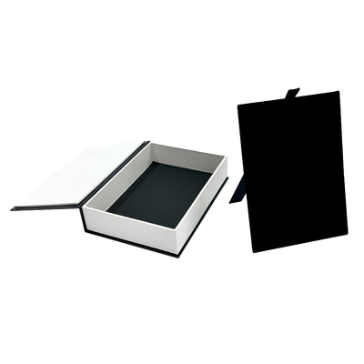 Square Corner Luxury Earring Gift Box Literature Style Foldable Magnetic Gift Box