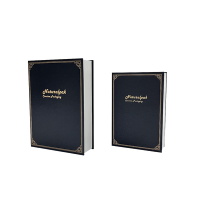 Square Corner Luxury Earring Gift Box Literature Style Foldable Magnetic Gift Box