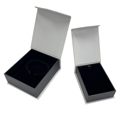 Contrast Color Wrapover Paper Cardboard Box Magnet Closure Wallet Packaging Boxes