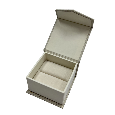 Magnetic Matt Lamination Folding Paper Gift Box With Glossy Black UV Coating Logo