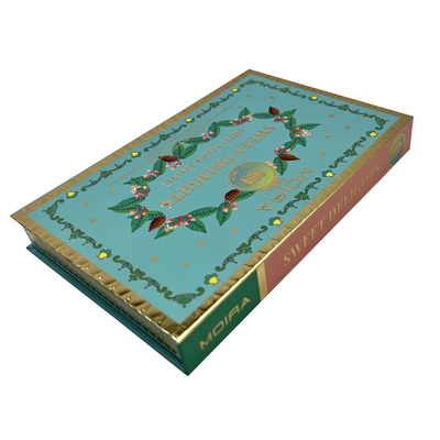 Rectangle Recycled Custom Eyeshadow Palette Packaging Cardboard Eyeshadow Packaging Box