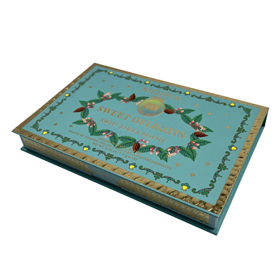 Rectangle Recycled Custom Eyeshadow Palette Packaging Cardboard Eyeshadow Packaging Box