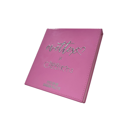Packaging Cardboard Cosmetic Box Covered Glossy Lamination Empty Eyeshadow Palette