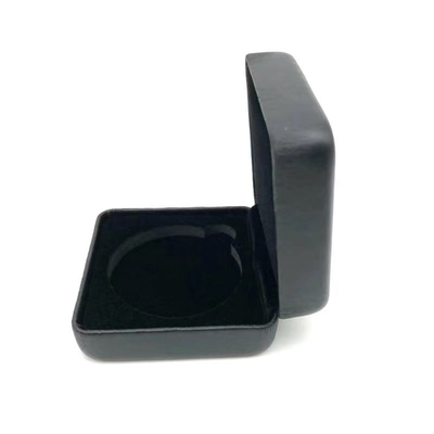 Luxury Clamshell Single Coin Presentation Box Coins Display Case 70*70*45MM