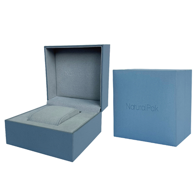 Waterproof Wrist Watch Packaging Boxes High End PU Watch Strap Gift Box