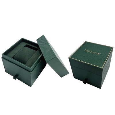 Rectangle Cardboard Custom Watch Box Packaging Rigid