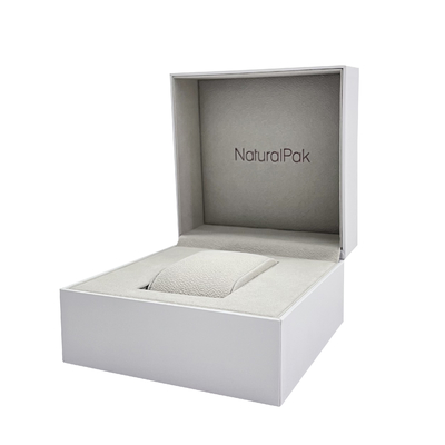 Plastic Craft Custom Watch Packaging Box With Pattern
