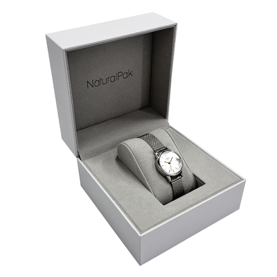 Plastic Craft Custom Watch Packaging Box With Pattern
