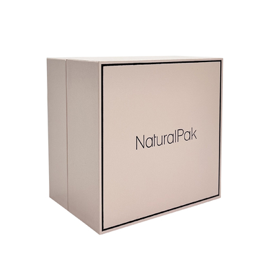 Pink ODM Custom Watch Packaging Box With Black Frame