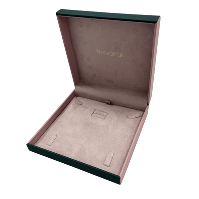Round Corner Soft Touch Luxury Jewelry Packaging Box For Gift Watch