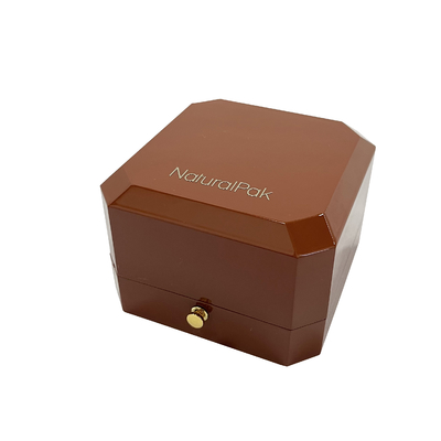 Octagon Shape Spray Painted Luxury Jewelry Case For Ring