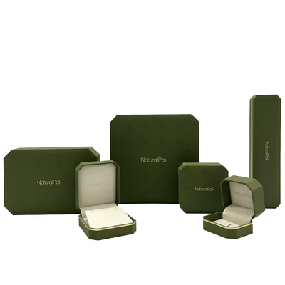 Luxury Octagon Shape Wrist Watch Packaging Boxes With Gold Line